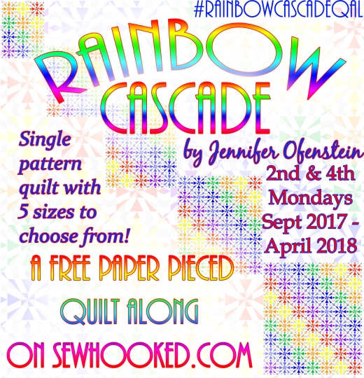 Rainbow Cascade @ sewhooked.com
