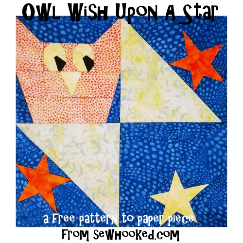 owls and stars block 2
