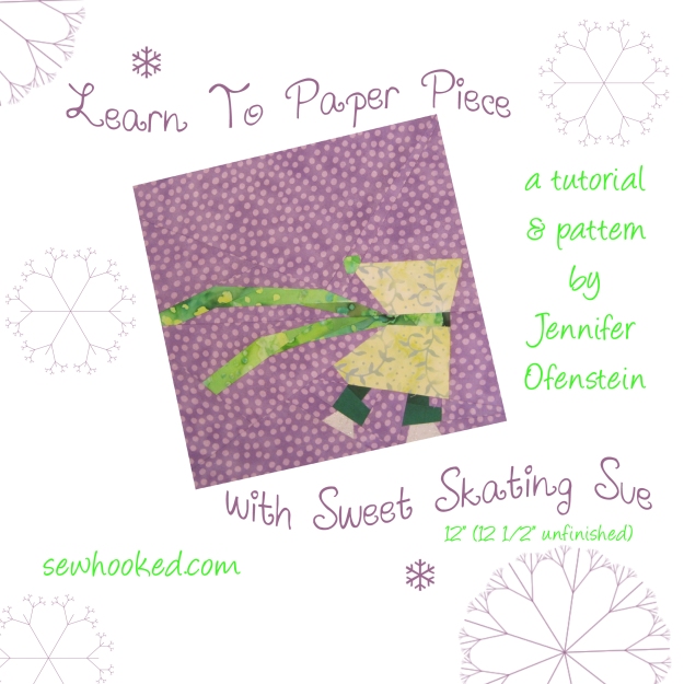 Learn To Paper Piece with Sweet Skating Sue